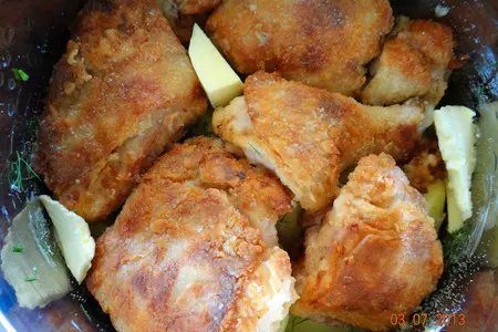Ароматная курочка со сливочным картофелем: шаг 6