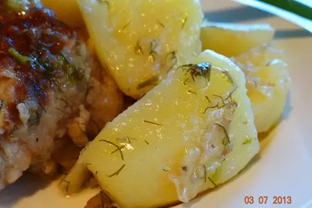 Ароматная курочка со сливочным картофелем: шаг 9