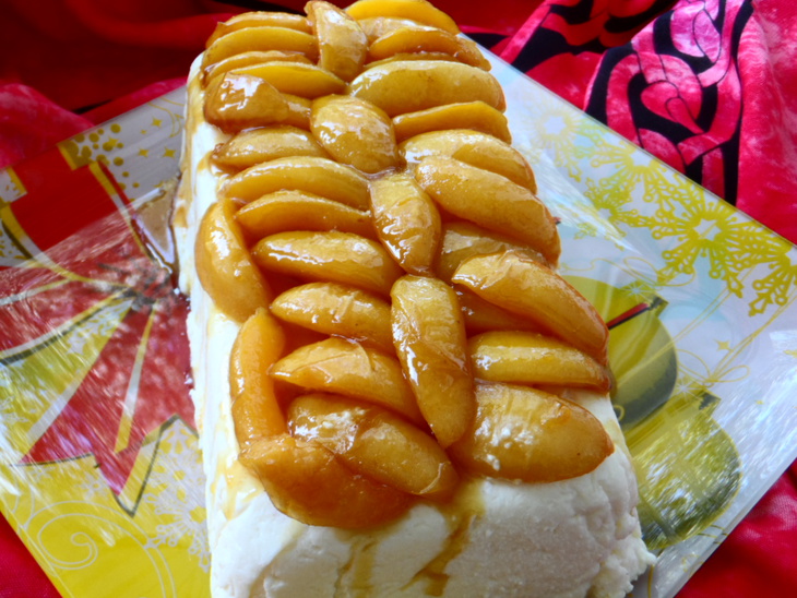 Творожный десерт с карамелизованными абрикосами.: шаг 10