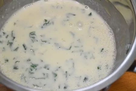 Десерт из дыни с мятным соусом: шаг 3