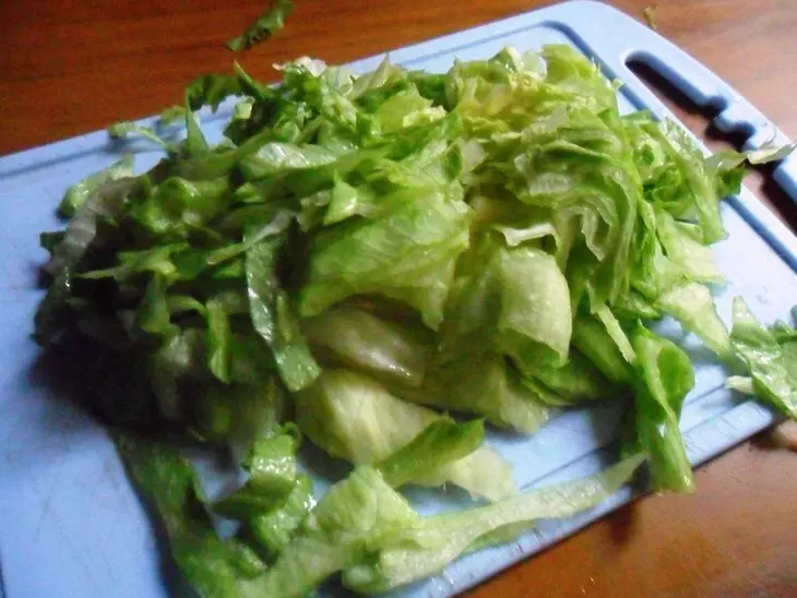 Салат с кускусом и зернёным творогом: шаг 3