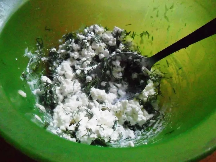 Салат с кускусом и зернёным творогом: шаг 6