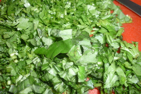  острый салат из баклажан: шаг 3