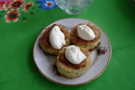 Кабачковые медальоны: шаг 8