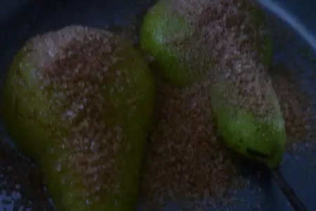 Груши в орехах с сырным кремом: шаг 3