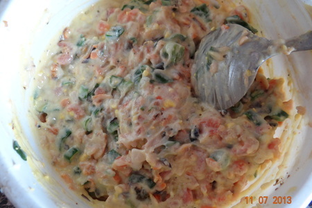 Закуска из морепродуктов с лавашем: шаг 4