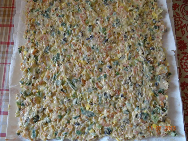 Закуска из морепродуктов с лавашем: шаг 8
