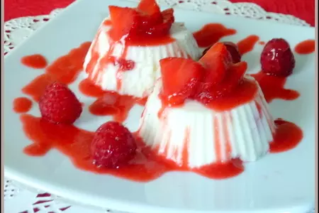 Бланманже с клубникой: шаг 6