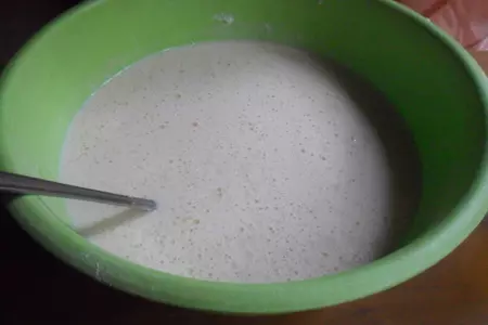 Блинчики на топлёном молоке.: шаг 4