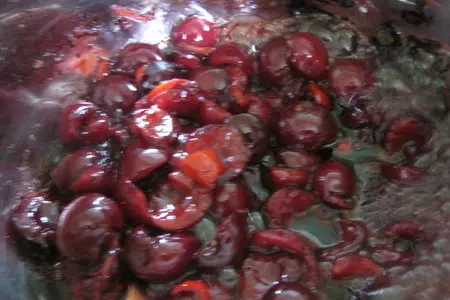 Соус из черешни (salsa di ciliegie): шаг 5