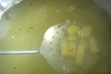 Суп с лавашем: шаг 2
