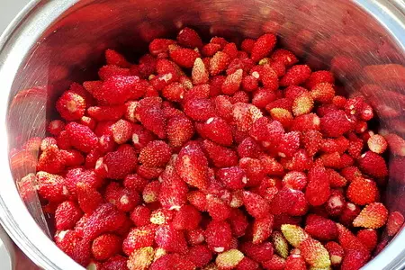 Варенье из земляники (минимум усилий, максимум удовольствия): шаг 1