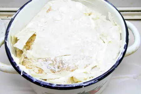 Плов в лаваше, с курятиной, каштанами и сухофруктами: шаг 5