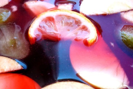 Ягодно-фруктовый напиток "цветы гибискуса": шаг 1