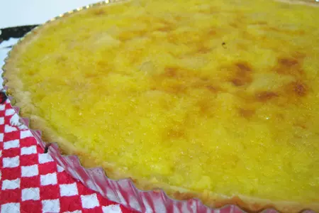 Солнечная кростата с ананасово-апельсиновой начинкой: шаг 9