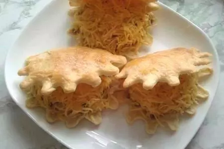 Закуска "ракушки с чёрным жемчугом": шаг 5
