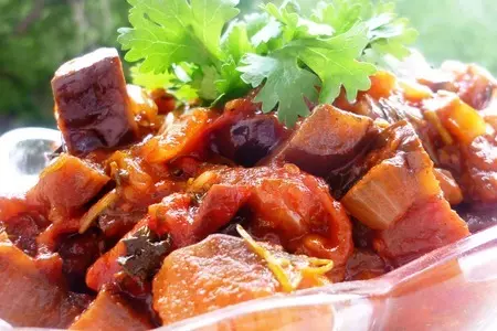 Баклажаны с восточной ноткой: шаг 4