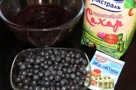 Чернично-маковый  торт: шаг 5