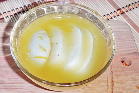 Лимонная моцарелла с хрустящим базиликом: шаг 5