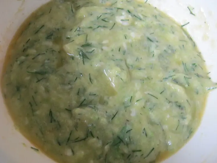 Закусочный пирог "кабачковая пицца": шаг 4