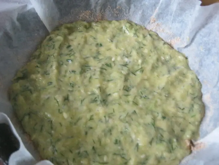 Закусочный пирог "кабачковая пицца": шаг 6