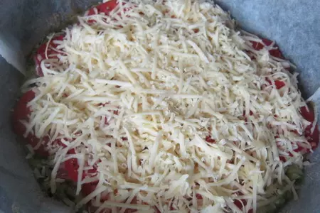 Закусочный пирог "кабачковая пицца": шаг 9