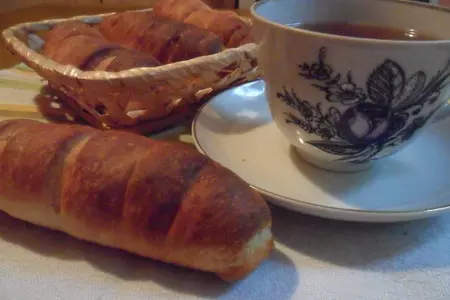 Булочки с плавленным сыром: шаг 7