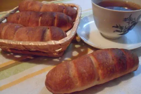 Булочки с плавленным сыром: шаг 8