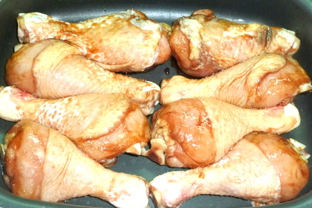 Глазированные куриные голени с кунжутом: шаг 4
