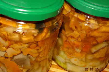 Грибы-ассорти маринованные: шаг 7