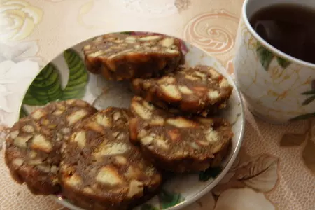 Колбаска сладкая советская: шаг 5