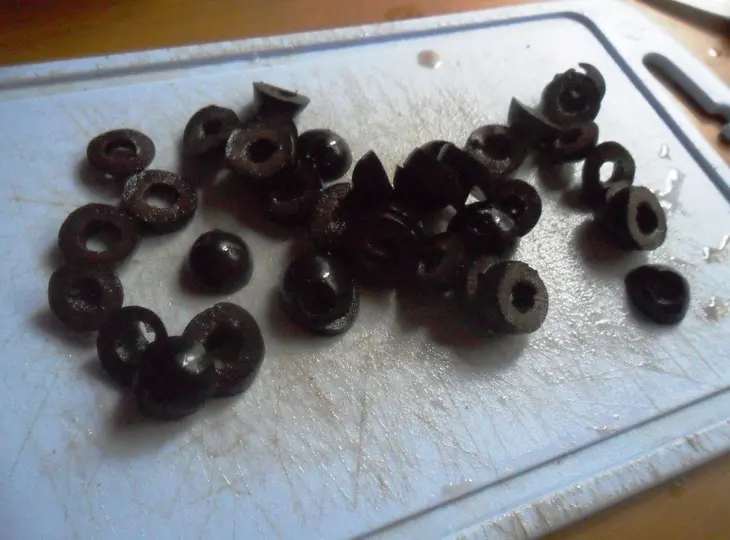Жареные кальмары с оливковым пюре: шаг 3