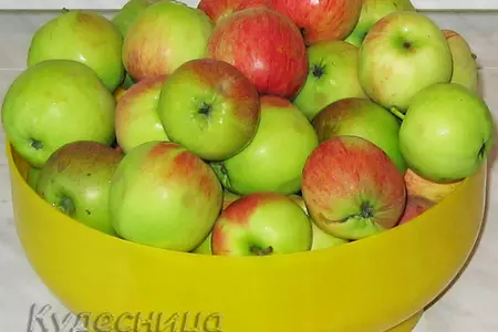 Варенье яблочные дольки: шаг 1