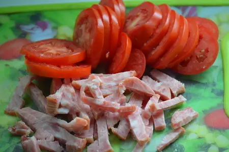 Слоеные конвертики с фасолью: шаг 3
