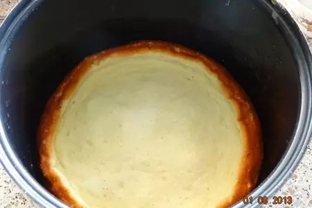 Быстрый творожник с изюмом в мультиварке: шаг 4