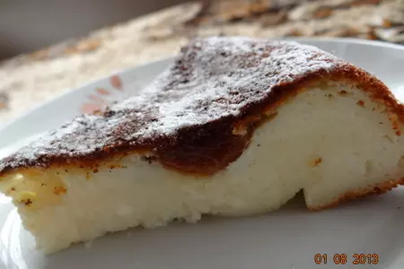 Быстрый творожник с изюмом в мультиварке: шаг 6