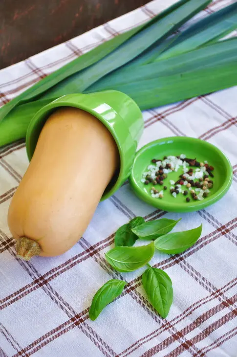 Суп-пюре из брокколи, тыквы и лука-порея: шаг 4