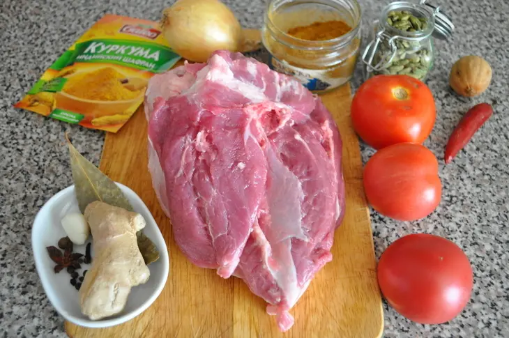 Мясной тажин: шаг 1