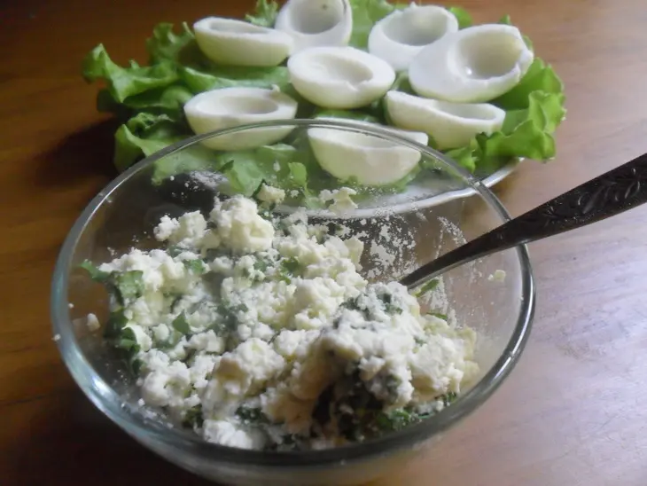 Печёночный паштет из мултиварки и  фаршированный яйца (гастрономическое путешествие): шаг 6