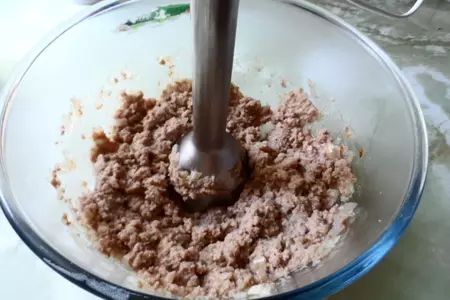 Заварные блинчики с мясом: шаг 4