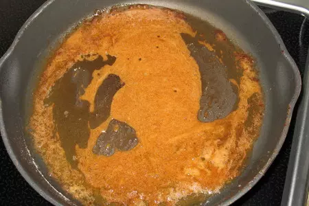 Перевернутый пирог (tarte tatin) с абрикосами.: шаг 3