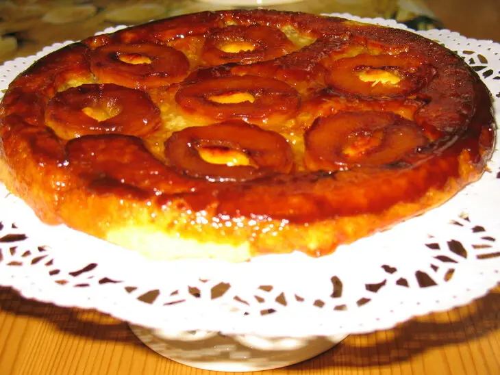 Перевернутый пирог (tarte tatin) с абрикосами.: шаг 7