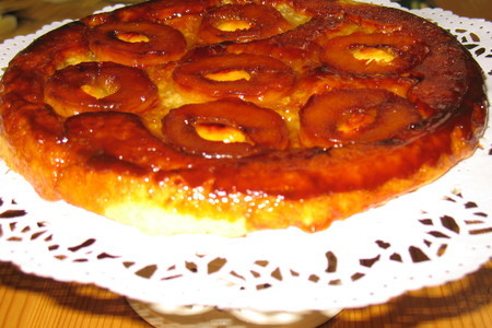Перевернутый пирог (tarte tatin) с абрикосами.: шаг 7