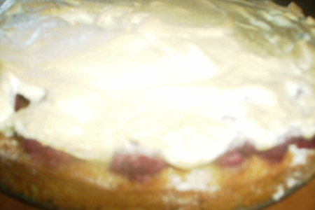Пирог для любителей малины: шаг 3