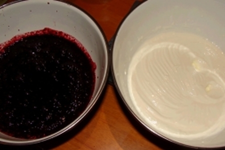 Сливочно- черничный тортик (без выпечки): шаг 4