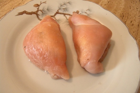 Куриные конвертики с кремом из анчоусов: шаг 3