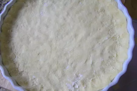 Пирог с лисичками и цуккини: шаг 2