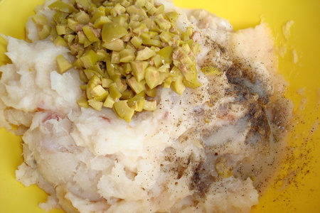 Террин из морских рыб со сливочно-горчичным соусом: шаг 2
