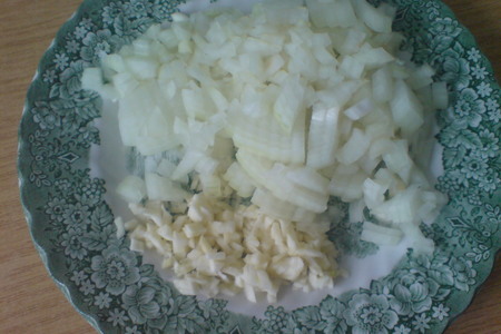 Макароны в сырно-овощном соусе: шаг 2