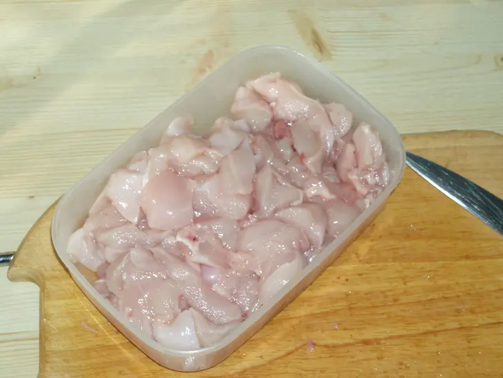 Курица фаршированая: шаг 2